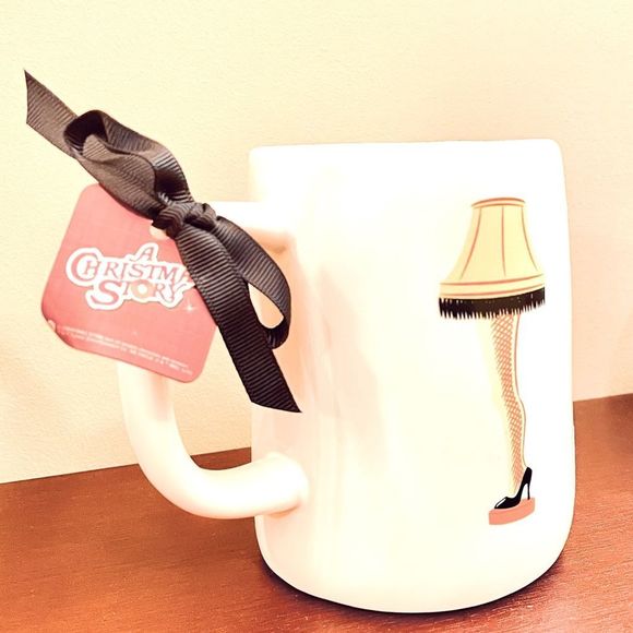 Rae Dunn A Christmas Story Fra Gee Lay Leg Lamp Mug - Picture 3 of 4